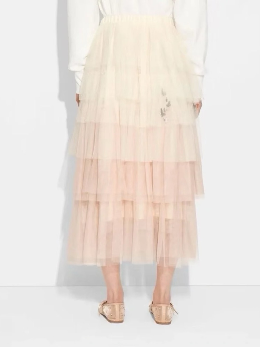 Women's Wicked Layered Tulle Midi Skirt - Picture 2 of 3